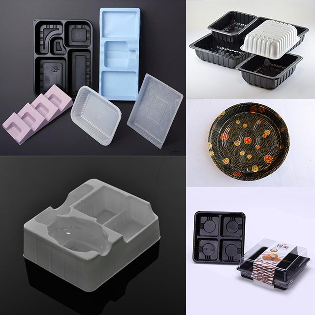 Blister Vacuum Thermoforming full automatic plastic molding machine