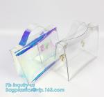 summer laser pvc shopping bag fashion transparent PVC tote handbag, Promotional