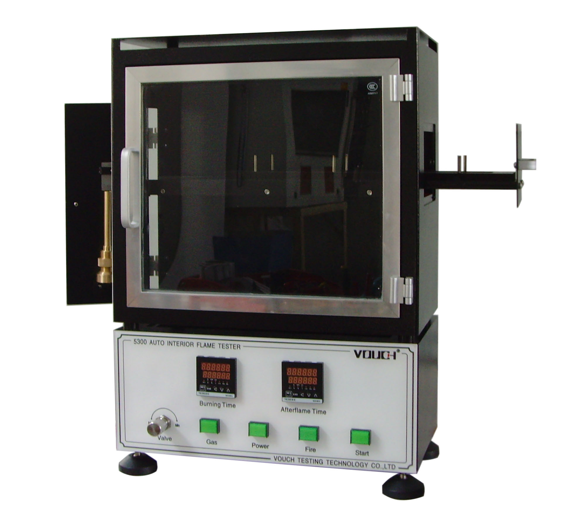 FMVSS302 Horizontal Flammability Tester Car Interior Material Combustion Testing