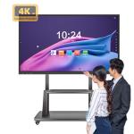 65 75 86 100 Inch Smart Interactive Whiteboard 4k All In One LCD Conference