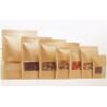 Buy cheap Food grade customized Kraft Paper Packaging with clear window , FDA / SGS from wholesalers