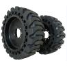 Buy cheap Skid steer solid tyre for aerial work platform and skid steer loader 10-16.5 from wholesalers