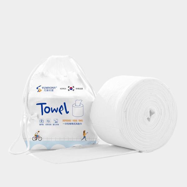 Buy cheap Nonwoven Spunlace Disposable Facial Towel Tissure for Daily Cleanning Use from wholesalers