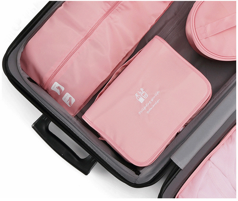 Make Your Own Logo Waterproof Large Hanging Travel Makeup Cosmetic Bag