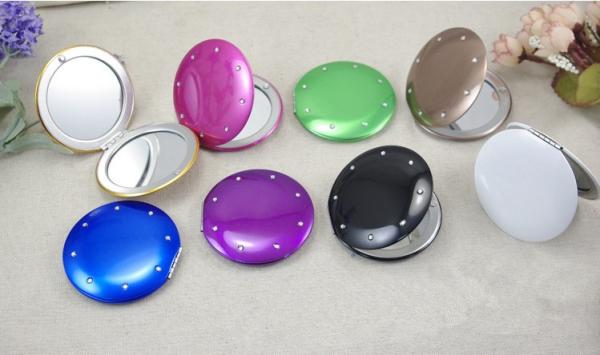 Buy cheap High quality pocket compact mirror/cosmetic mirror/makeup mirror from wholesalers