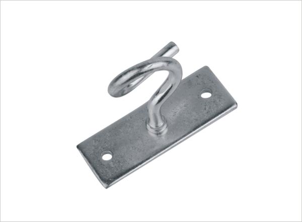Fiber Optic Hanging Hardware C type Draw Hook FTTH Fiber Optic Accessories