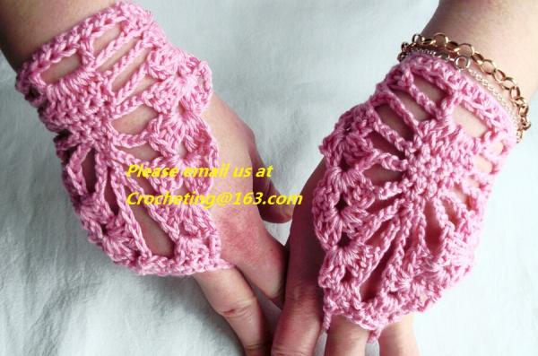 Fashion Style Ladies Knitted Fingerless Winter Thermal Warm Hand Warmer Faux