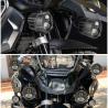 Buy cheap 90W High Beam White Lens Dual Color For Motorcycle LED Spotlight from wholesalers
