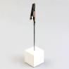 Buy cheap Wooden colored memo clip pine wood base note clip desktop ornaments wooden photo clip from wholesalers
