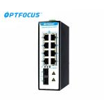 IP40 Protection Industrial PoE Switch 8 X 10/100/1000Mbps RJ45 Ports 2x 1000M