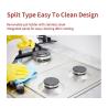 Buy cheap Five Burner Stainless Steel Built In Gas Hob For Commercial from wholesalers