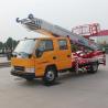 Buy cheap Euro 2 Double Cabin Aerial Work Platform Truck 8-20m Work Height 160hp ZZ1324N3325S from wholesalers
