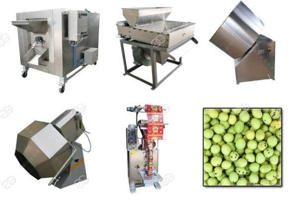 Buy cheap Small Noise Coated Peanut Snack Production Line , Sugar Peanut Coating Machine from wholesalers