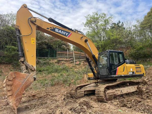 Buy cheap Isuzu GH-6HK1 Used Sany 365H Excavator Second Hand 190 KW Engine from wholesalers