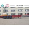 Buy cheap 40 Foot Container Trailer , Tri Axle Skeletal Trailer For Cold Chain Transport from wholesalers