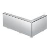 Buy cheap 80mm high glossy shiny corner sofa feet top quality chrome sofa feet SL-113 from wholesalers
