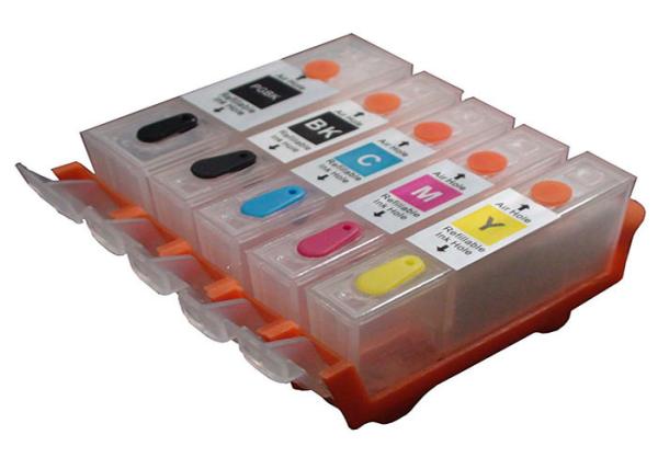 Buy cheap Canon Refillable Ink Cartridges MG5120 MG5520 , PGI - 225 Empty Ink Cartridges from wholesalers