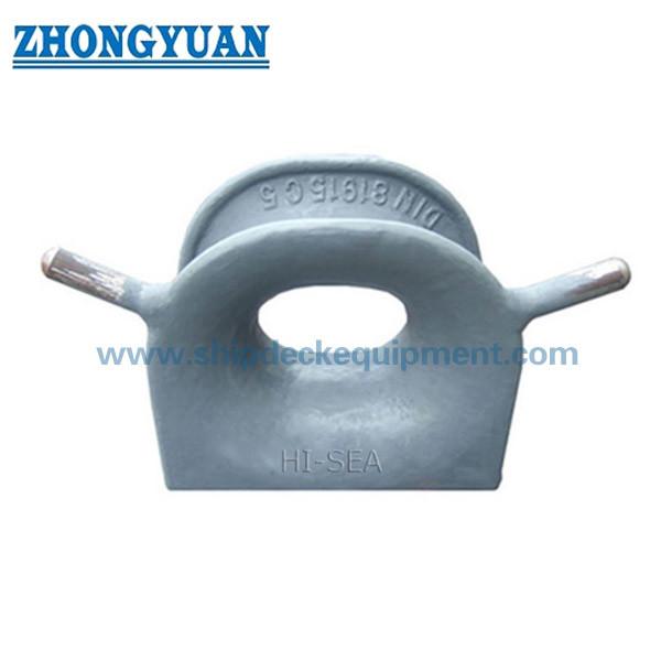 Buy cheap DIN 81915 Type D Casting Steel Deck Mounted Chock Ship Towing Equipment from wholesalers