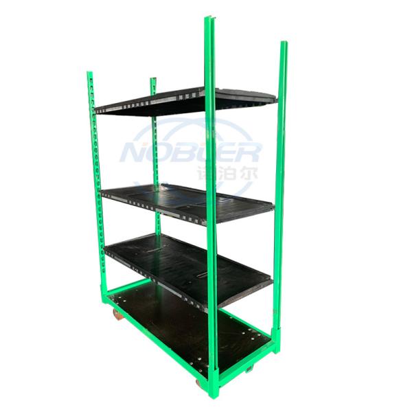 125mm Danish Utility Trolley / Trolley Shelves From Denmark With Electrolytic
