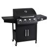 Buy cheap Flame Safety Device Gas Grill 4 Burner Stainless Steel Barbeque for Outdoor and Indoor from wholesalers