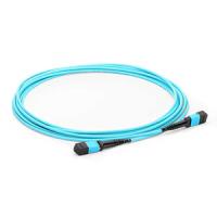 Buy cheap MPO Female- MPO Female (Pinless) Multimode 16-fiber MPO Trunk Cable OM4 50/125 product