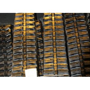 Buy cheap 50 Links 250mm Wide Dumper Rubber Tracks With 72mm Pitch from wholesalers
