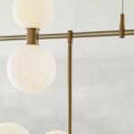 Vsual Comfort ModernRail Chandelier 700MDCHCR