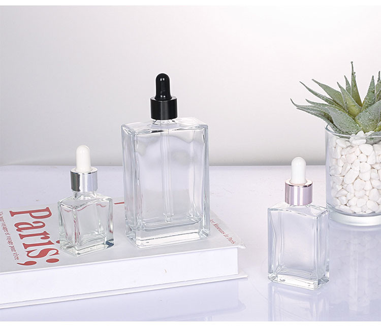 Customized Closure and Color 20g 30g 50g Dropper Bottle for Essential Oil Perfume