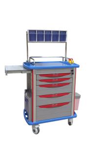 China Hospital Medical Anesthesia Trolleys For Ambulance Treatment on sale