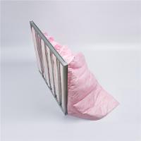 Buy cheap Clamp Bag High Efficiency Filter Leakproof Non Woven Fabric Filter Media product