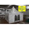 Buy cheap 5 x 5m pagoda Party Tent Outside With PVC Window /Glass Sidwalls from wholesalers
