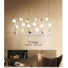 Buy cheap Acrylic Iron LED Pendant Lightings Ball Shape 800*100*1500MM 36w from wholesalers