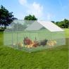 Buy cheap Large Walk in Chicken Run Coop Backyard Hen House Outdoor Farm Ranch Poultry Chicken Cage with Cover 4x3x2m from wholesalers
