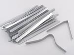 Aluminium Metal Stamping Parts 0.5mm Aluminium Nose Strip For Facemask