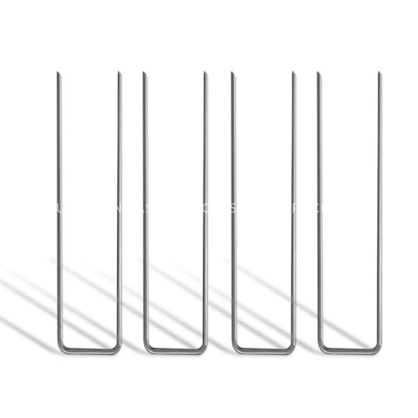 Buy cheap Anti UV Long U Shaped Nails , Metal U Nails For Artificial Grass , from wholesalers