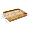 Buy cheap Multi functional wooden butlers tray with handles from wholesalers