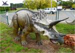 50/60 Hertz Life Size Animal Dinosaur Lawn Decorations , Dinosaur Garden