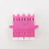 Buy cheap Rose Quad Lc To Lc Coupler Multimode OM4 Cable To Fiber Optic Adapter from wholesalers