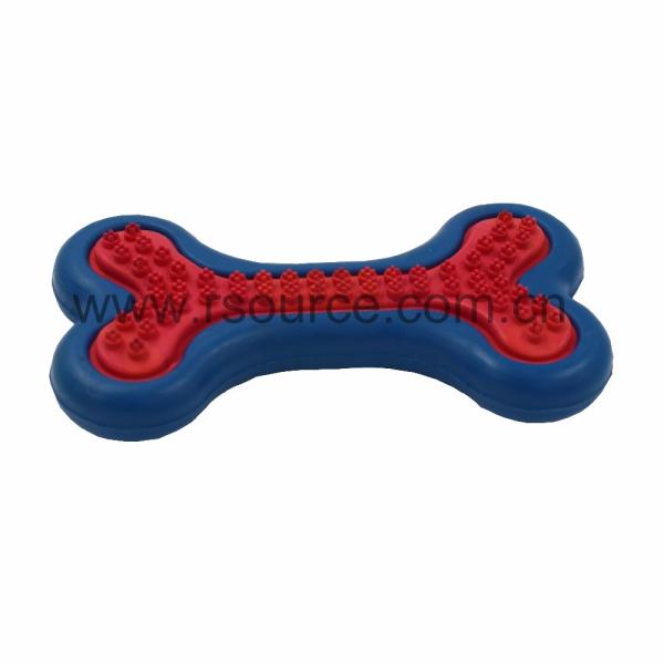 Buy cheap TPR Rubber Chew Toys Food Dispenser ODM Dog Treat Chew Toys from wholesalers