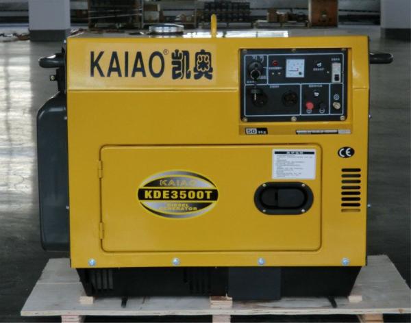 Buy cheap 3KW Small Silent Diesel Generator , Standby Diesel Generators For Home from wholesalers