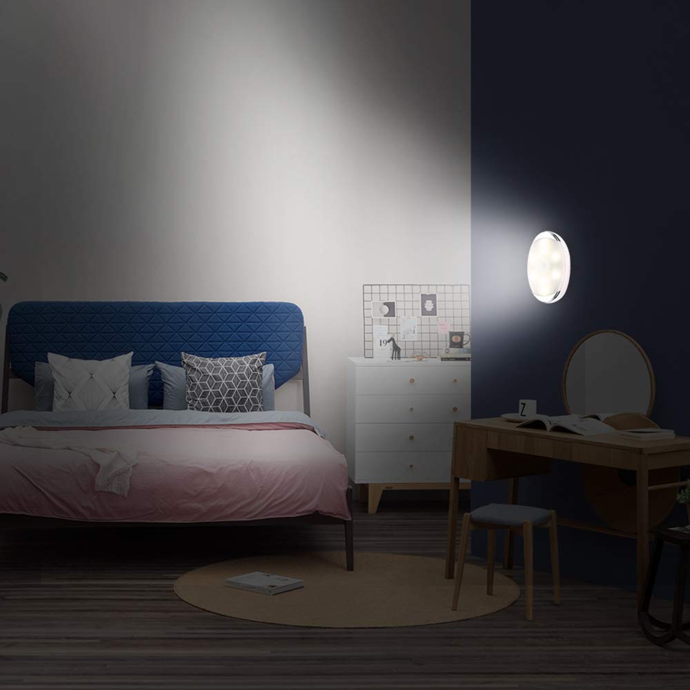 4.5v 0.5w 10ft Distance Battery Operated Motion Sensor Light Wall Mounted