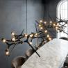Buy cheap Postmodern Thorn Designer Chandeliers Creative Living Room Villa black chandelier(WH-MI-412) from wholesalers