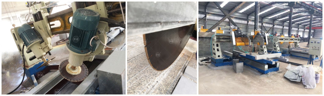 Overseas Service After Sales Column Slab Trimming Machine /Hkb-41500 Four-Blade Edge Cutting Machine for Column Slab