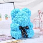 2020 Lovely Christmas Gift Rose Bears New Size 30cm Foam Roses Teddy Bear