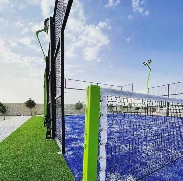 Customizable Color Artificial Grass Padel Tennis Courts Lawn With Visible Court