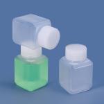 Translucent 60ml Narrow Neck Square Bottle Food Grade