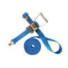 Buy cheap Lashing Belt Ratchet Tie Down Straps With Hooks Wear Resistant Blue Color from wholesalers