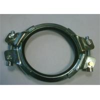 Buy cheap Galvanized Heavy Duty Pipe Welding Clamps Mounting Bracket 0.8mm-2.0mm Thickness product