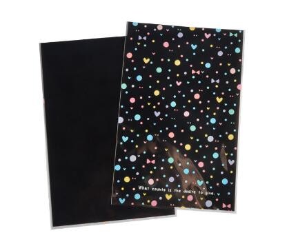 Custom Thickness 80mic 100mic Plastic k Matt Poly Packaging Bag for makeup tools