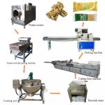 PLC 500kg/H Snack Fruit Bar Nougat Making Machine
